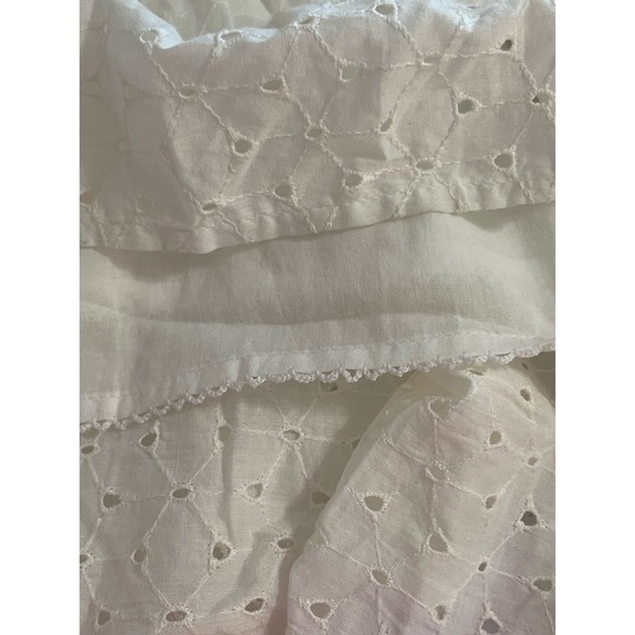 Anthropologie Tiered Eyelet Maxi Dress NWT Size Medium RARE Dress - Picture 10 of 16